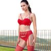 Ensemble jarretière 4 pièces 2491
